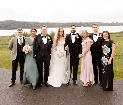 Matthew group wedding photo.